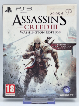 Assassins Creed III: Washington Edition